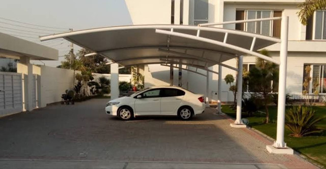 Multi-Car Commercial Parking Shed