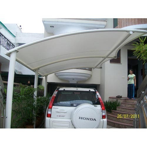 Curved Architectural Car Shade